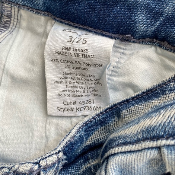 KanCan Jeans Women’s 25 Light Blue Flare Jeans - Picture 6 of 8